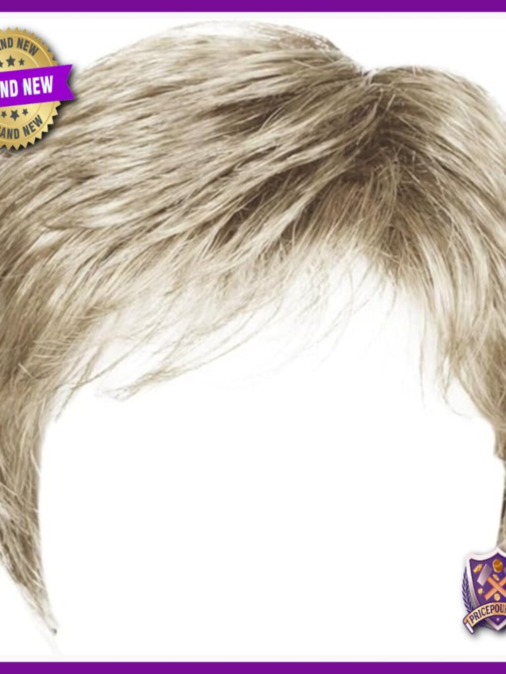 Petite Cap Short Layered Lightweight Wig, Heat Resistant Fiber